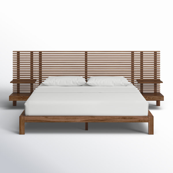 Finnian Solid Wood Panel Storage Bed & Reviews AllModern